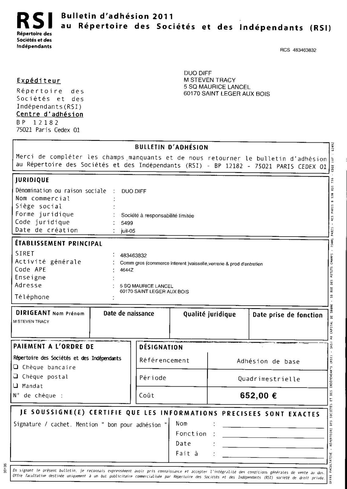 RSI – Attention : il ne s’agit pas toujours de cotisations sociales !