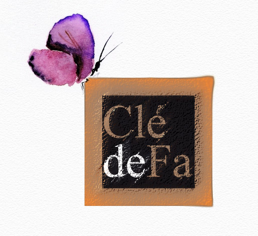 Cle de Fa - papillon